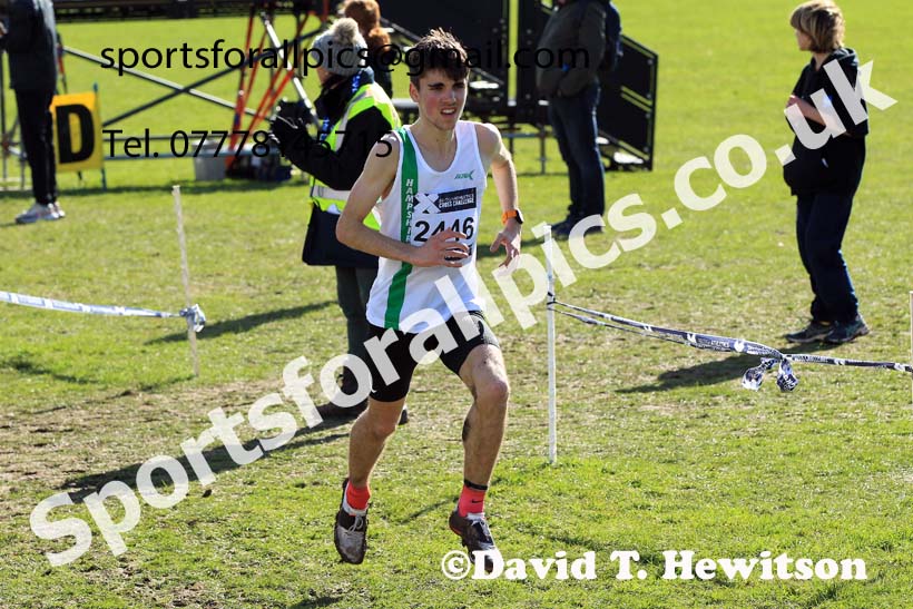 Mens Under-17s 2022 CAU Inter Counties Cross Country, Prestwold Hall, Loughborough.  Photo: David T. Hewitson/Sports for All Pics